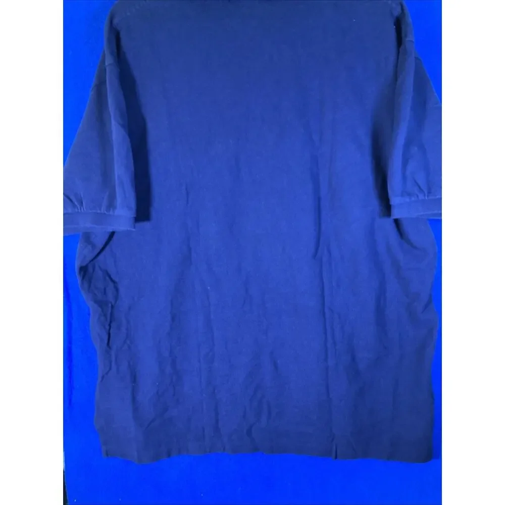 Polo By Ralph Lauren Men XXL Royal Blue Polo Shirt Short Sleeve red pony